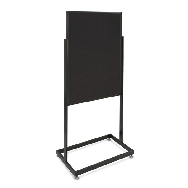 Sliding Door Indoor Enclosed Corkboard, 4